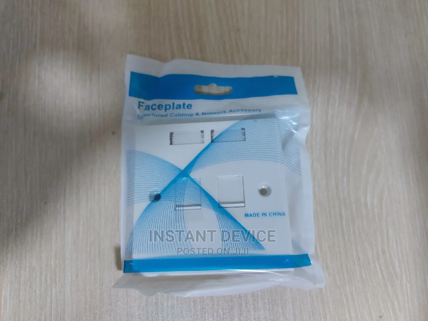 Cat6 Double Faceplate