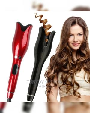 Automatic Curling Iron LED Digital Rotating Hair Curling - thumbnail 2