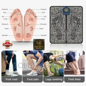 Electric EMS Foot Massager Pad Relief Pain Relax