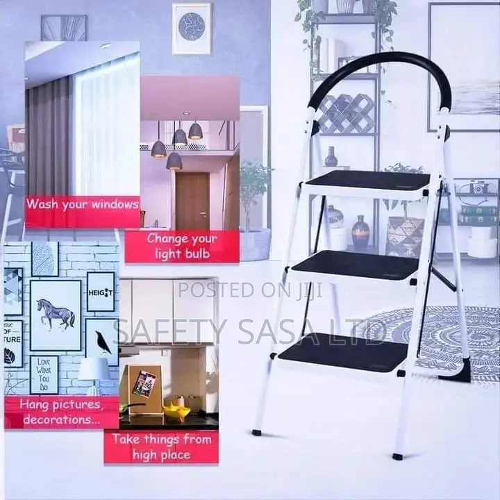 Heavy Duty Steel Step Ladder: Multipurpose Ladder