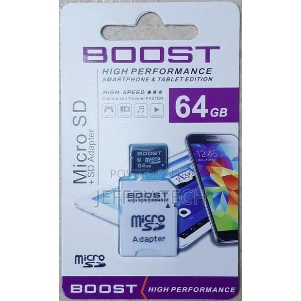 Boost 64GB Micro SD Card - main view