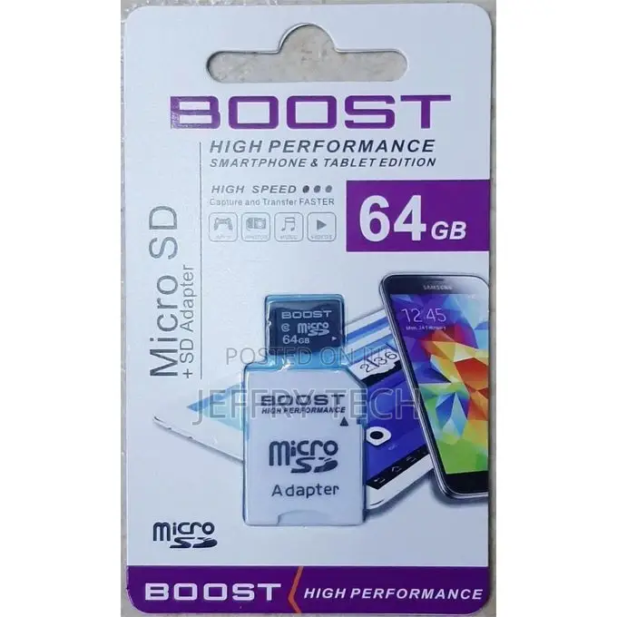 Boost 64GB Micro SD Card