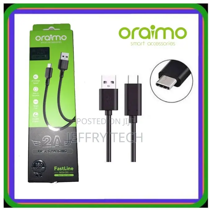 Oraimo Fast Charging Type C USB Cable