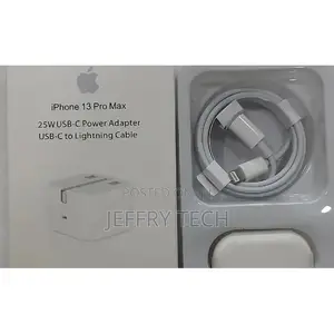 Apple Phone 13pro Max 25W USB Type C (USB-C) Power Adapter W