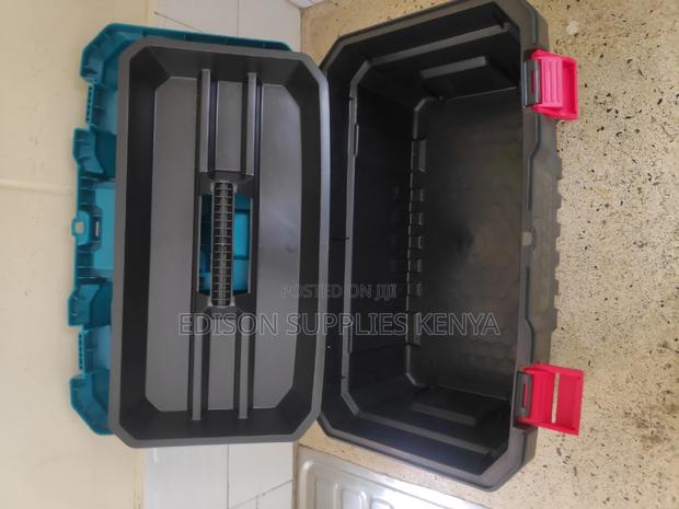 Tool Box 20" Total Big Plastic Toolbox 20 Inch Strong Good Quality - thumbnail 3