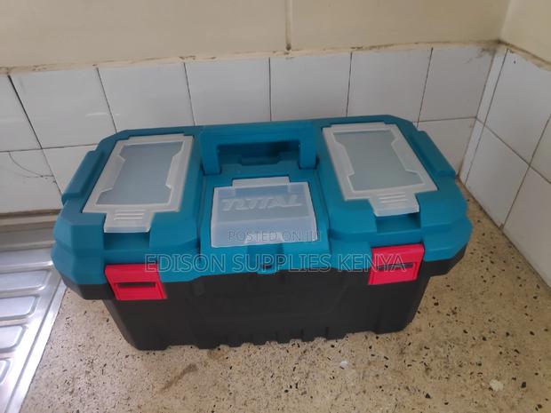 Tool Box 20" Total Big Plastic Toolbox 20 Inch Strong Good Quality - main view