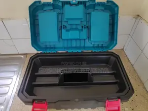 Tool Box 20" Total Big Plastic Toolbox 20 Inch Strong Good Quality