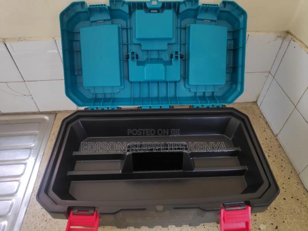Tool Box 20" Total Big Plastic Toolbox 20 Inch Strong Good Quality - thumbnail 4