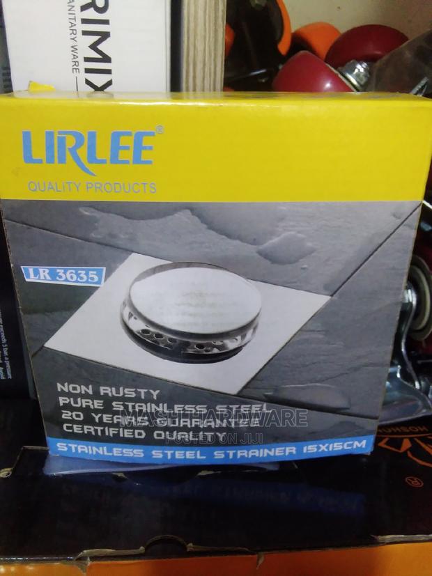 15*15 Cm Lirlee Stainless Floor Traps