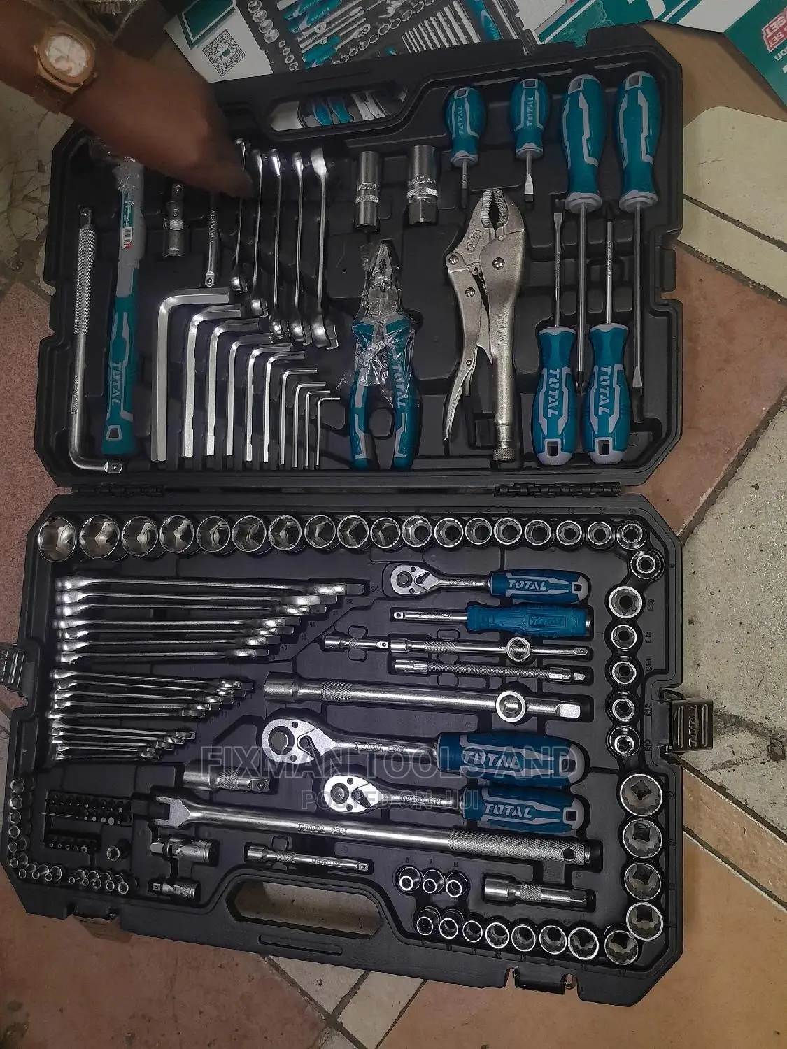 Total Mechanical Spanner Set 142 PCS