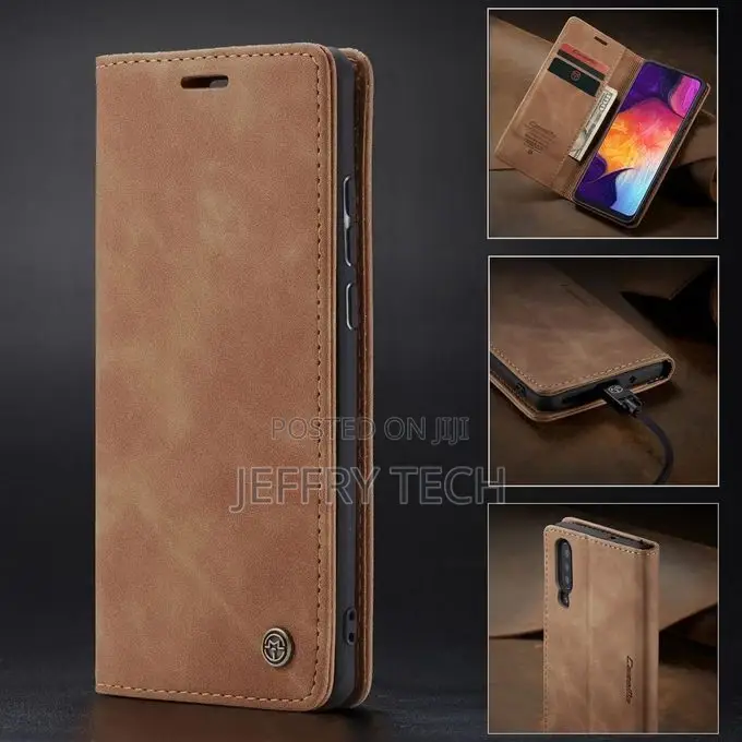Magnetic Leather Phone Case for iPhone 12 13 11 Pro XS Max X