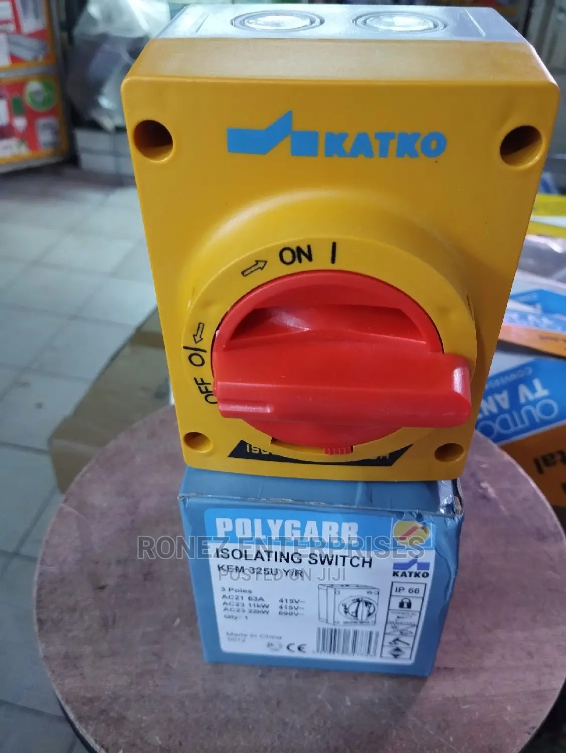 Isolating Switch 63 Amps Katko