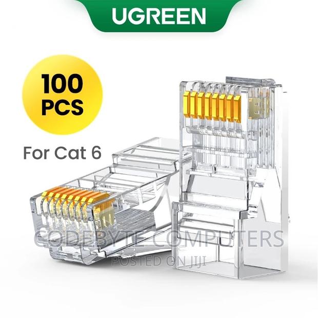 UGREEN Cat 6 FTP RJ45 100-Pack Modular Plugs - main view