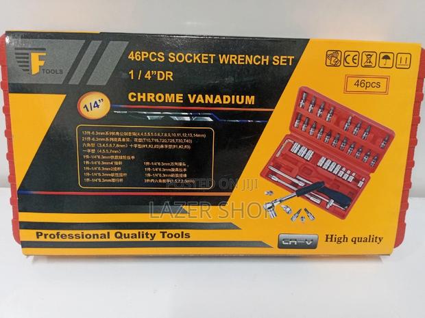 46pieces Toolbox With Wratchet - thumbnail 2