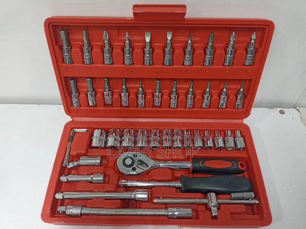 46pieces Toolbox With Wratchet - main view