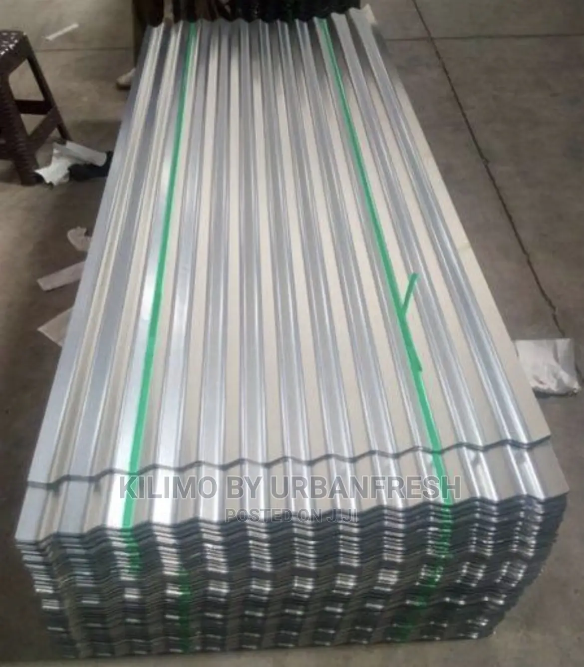 Aluzinc ( Dont Rust ) Moq 20. Iron Sheet. 32g. in Kilimani Farm