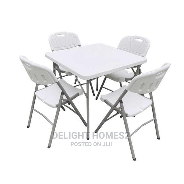 Moulded Plastic Foldable Chair - thumbnail 2