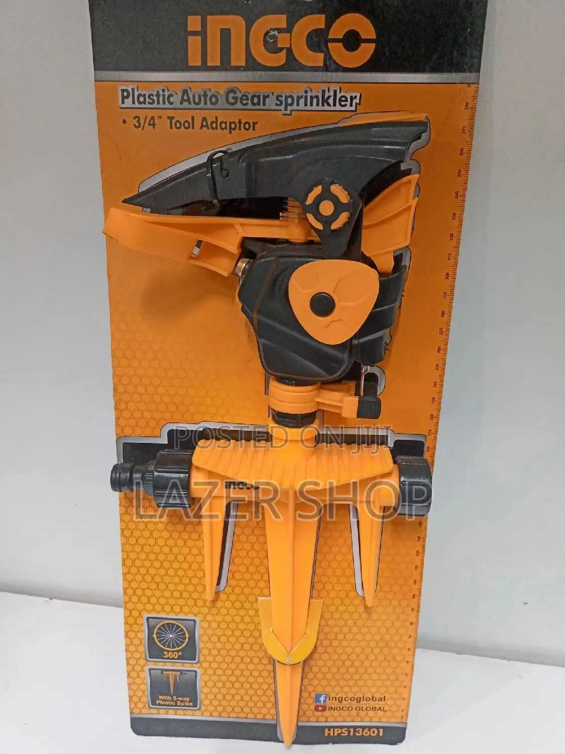 Plastic Auto Gear Sprinkler