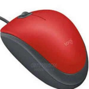 Logitech USB Silent Mouse M110 - Red - 910-005489 - thumbnail 2