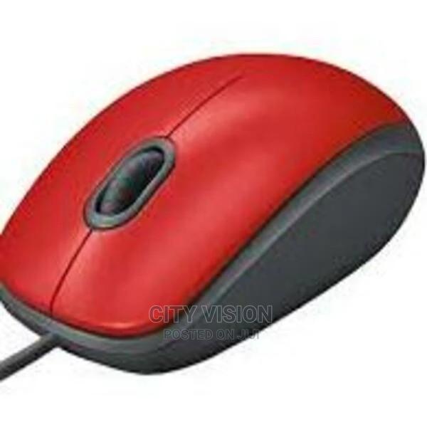 Logitech USB Silent Mouse M110 - Red