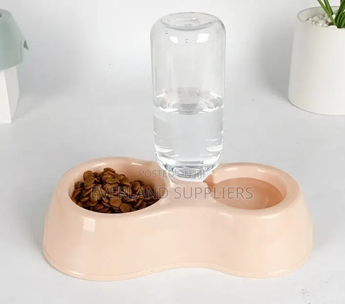 2IN1 Water Dispenser Pet Bowl