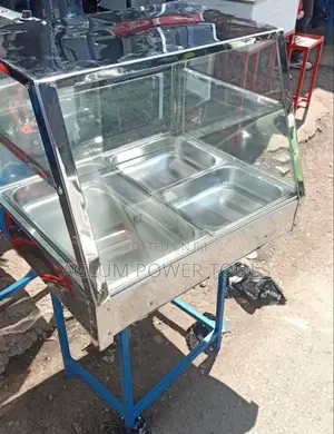 Juakali 3 Tray Display and Food Warmer