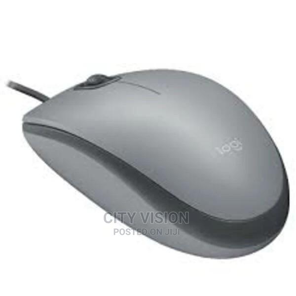 Logitech USB Silent Mouse M110 - Mid Grey