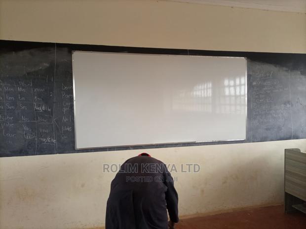 Wall Mount Single Sided Whiteboard 8ftx4ft - main view