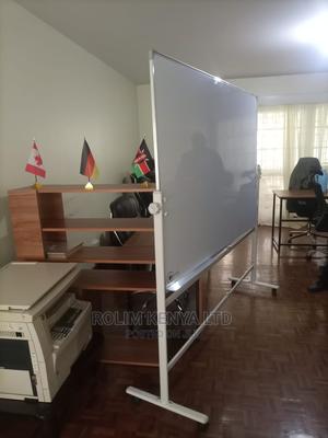 Double Sided Whiteboard Portable 6ftx4ft - thumbnail 2