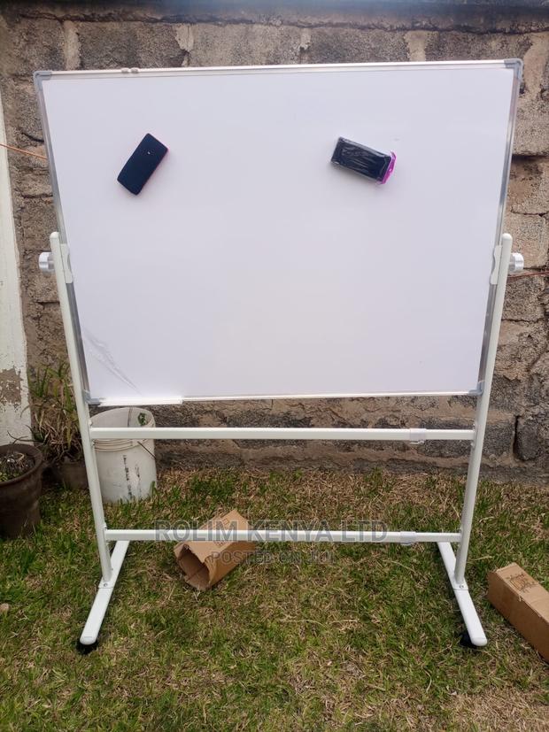 Single Sided Whiteboard 90cmx120cm Portable - main view