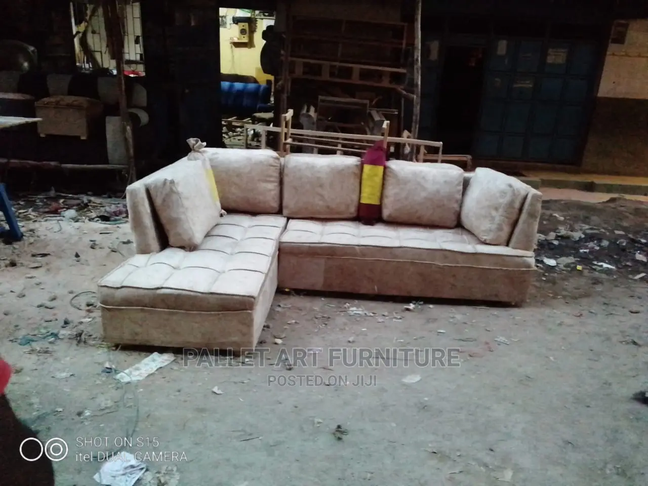 L- Shaped Sofa Set