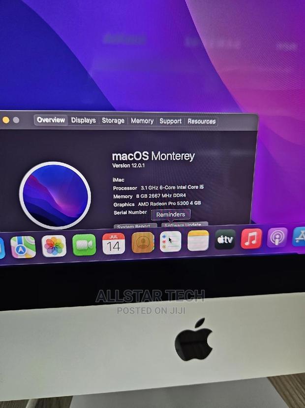 Desktop Computer Apple iMac 8GB Intel Core I5 SSD 256GB - thumbnail 6