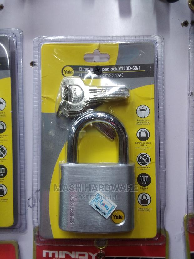 60mm Yale Dimple Key Padlock - main view