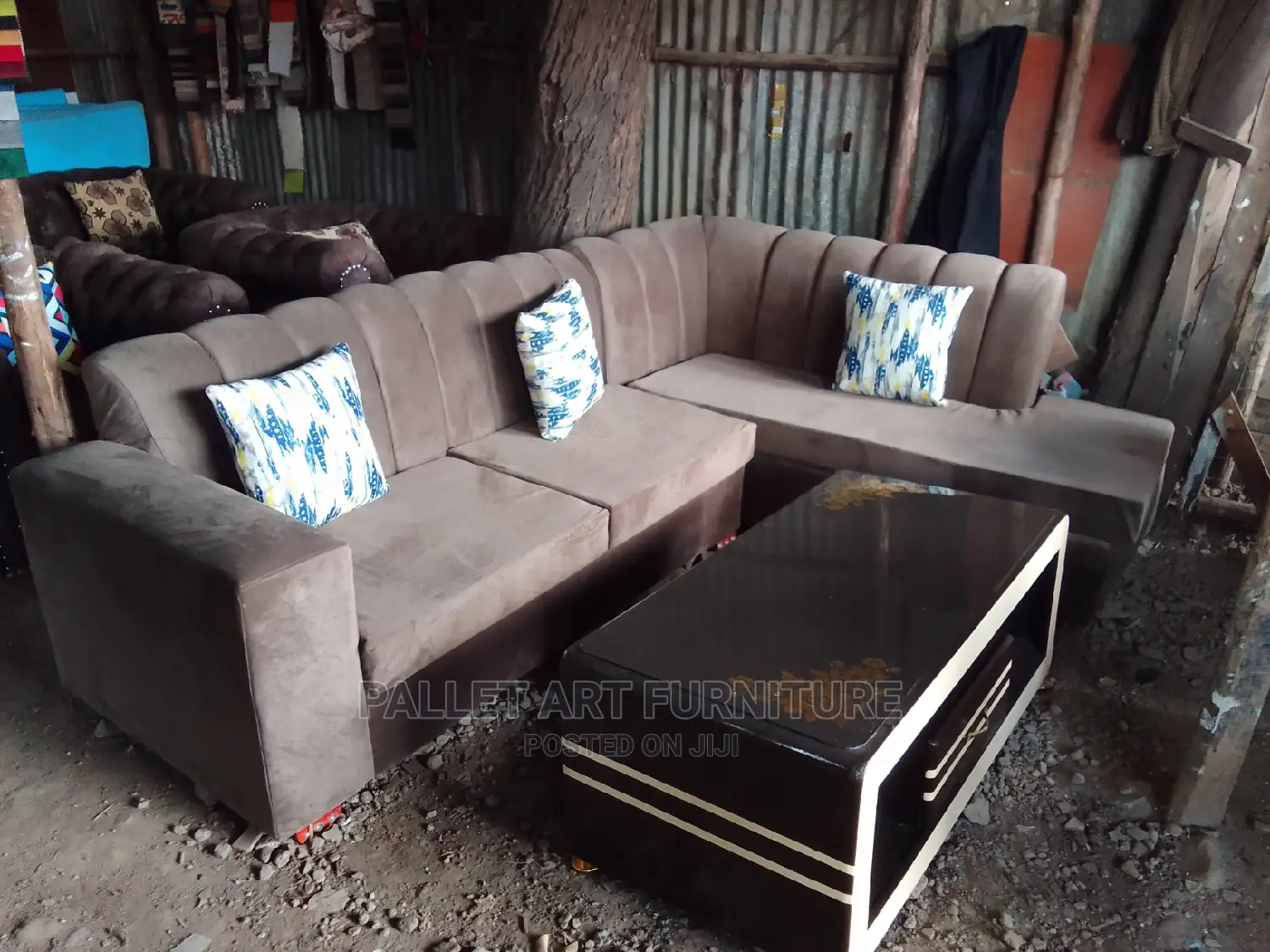 L Shaped Sofa Set