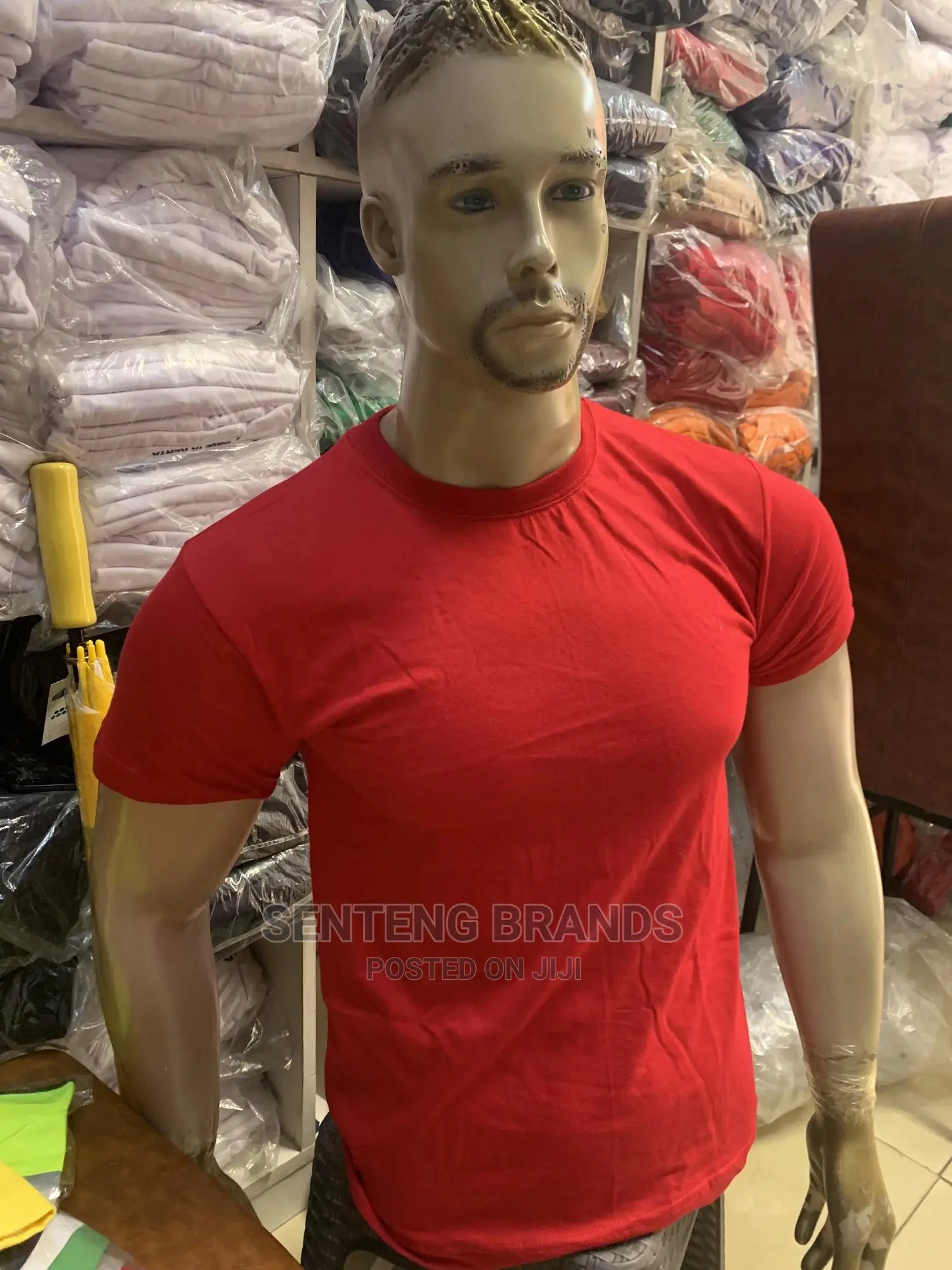 Red Cotton Tshirts and Printings Too