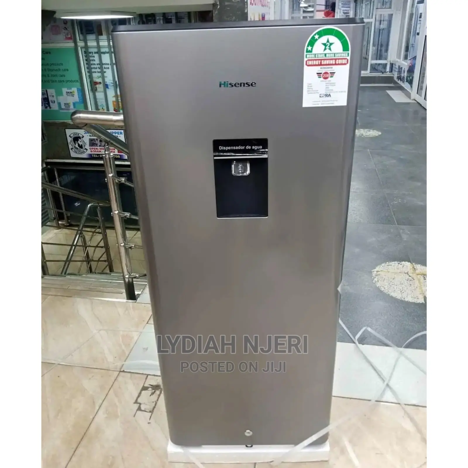 Hisense 176 Litres Single Door Refrigerator With Dispenser in Kilimani