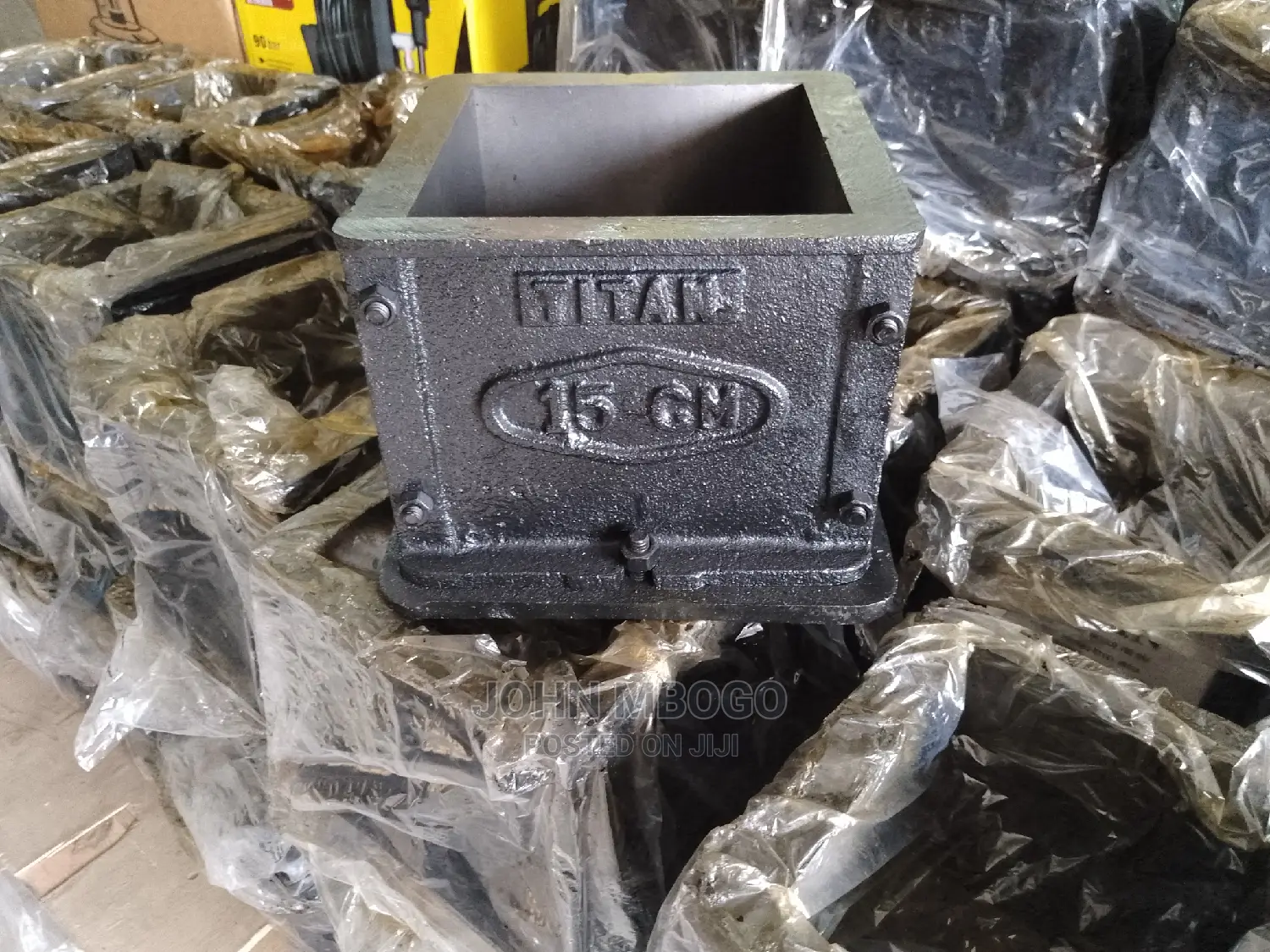 Cast Iron Concrete Test Mould Cubes