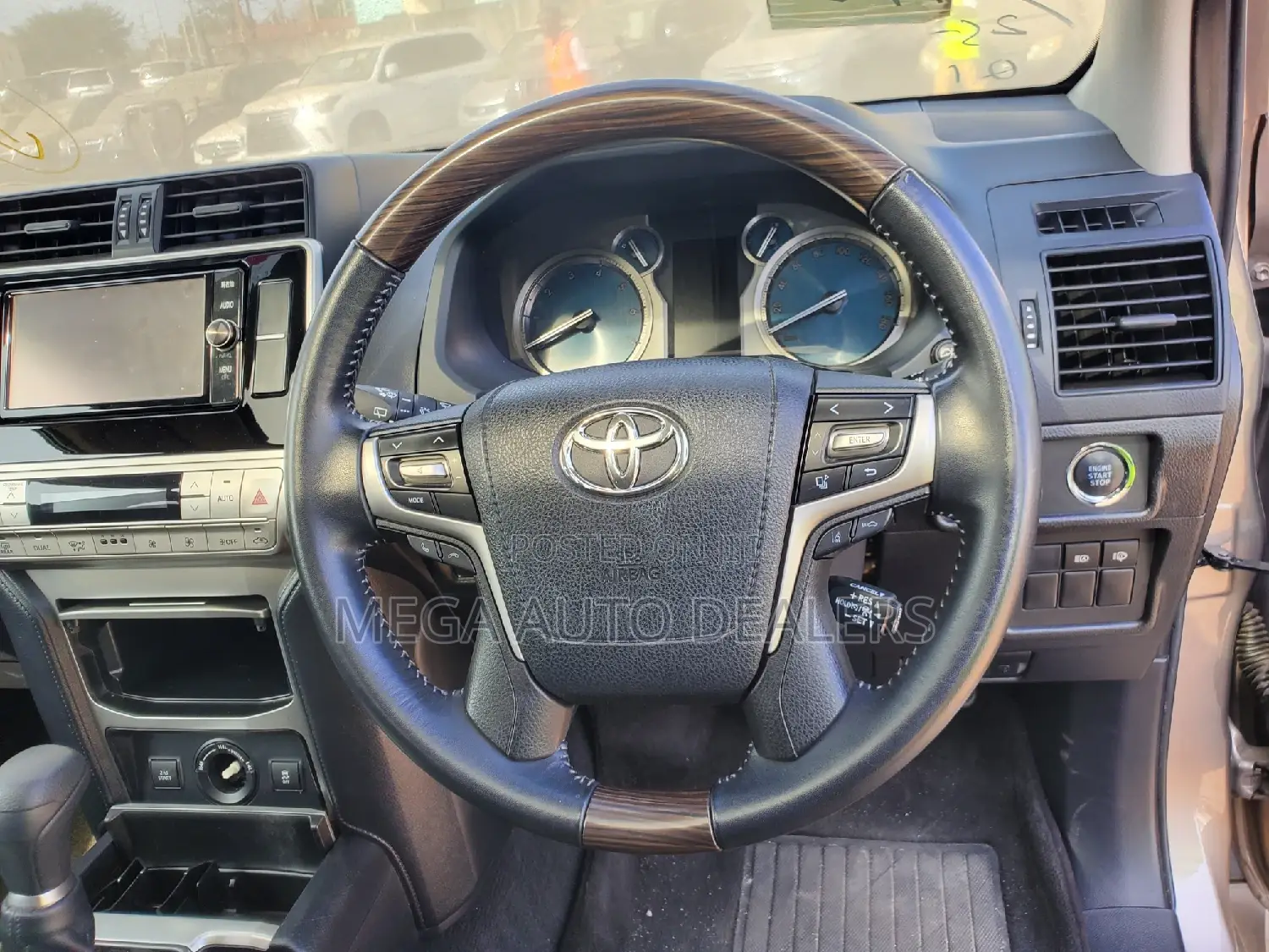 Toyota Land Cruiser Prado 2018 Brown