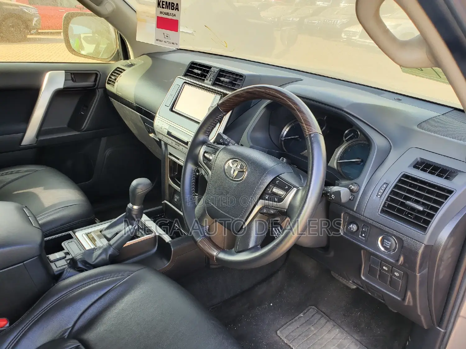 Toyota Land Cruiser Prado 2018 Brown