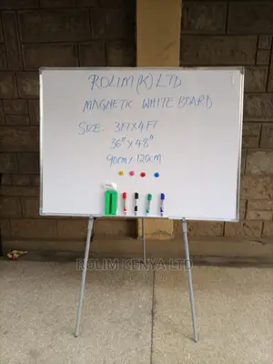 Whiteboard 3ftx4ft Single Sided With Tripod Stand