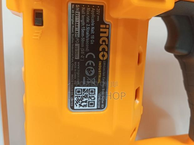 Lithium-Ion Cordless Brad Nailer Kit - thumbnail 2
