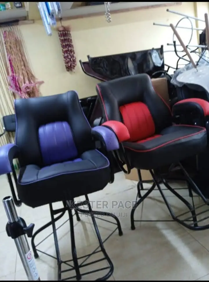 Simple Kinyozi/Barber Chair in Nairobi Central Salon Equipment