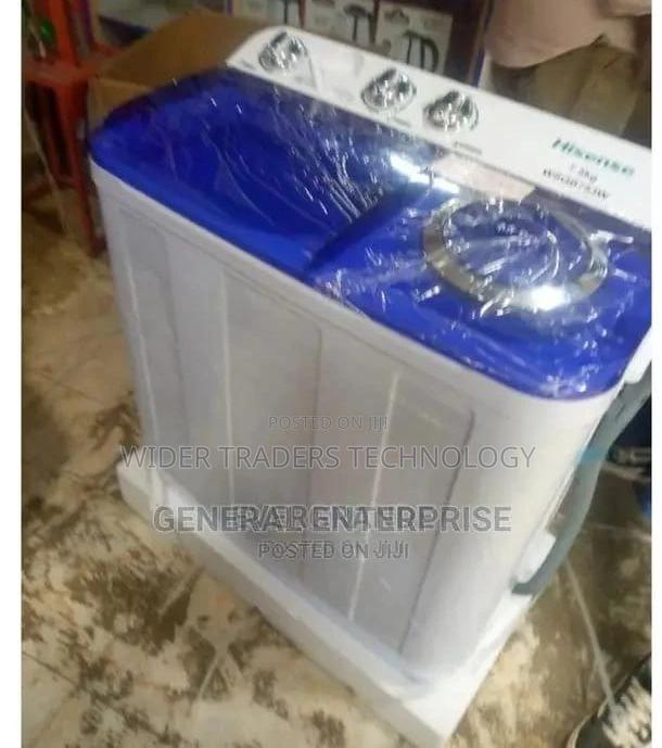 Hisense Wsqb753w - 7.5kg Twin Tub Top Load Washing Machine