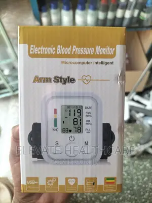 Arm Rest Blood Pressure Monitor