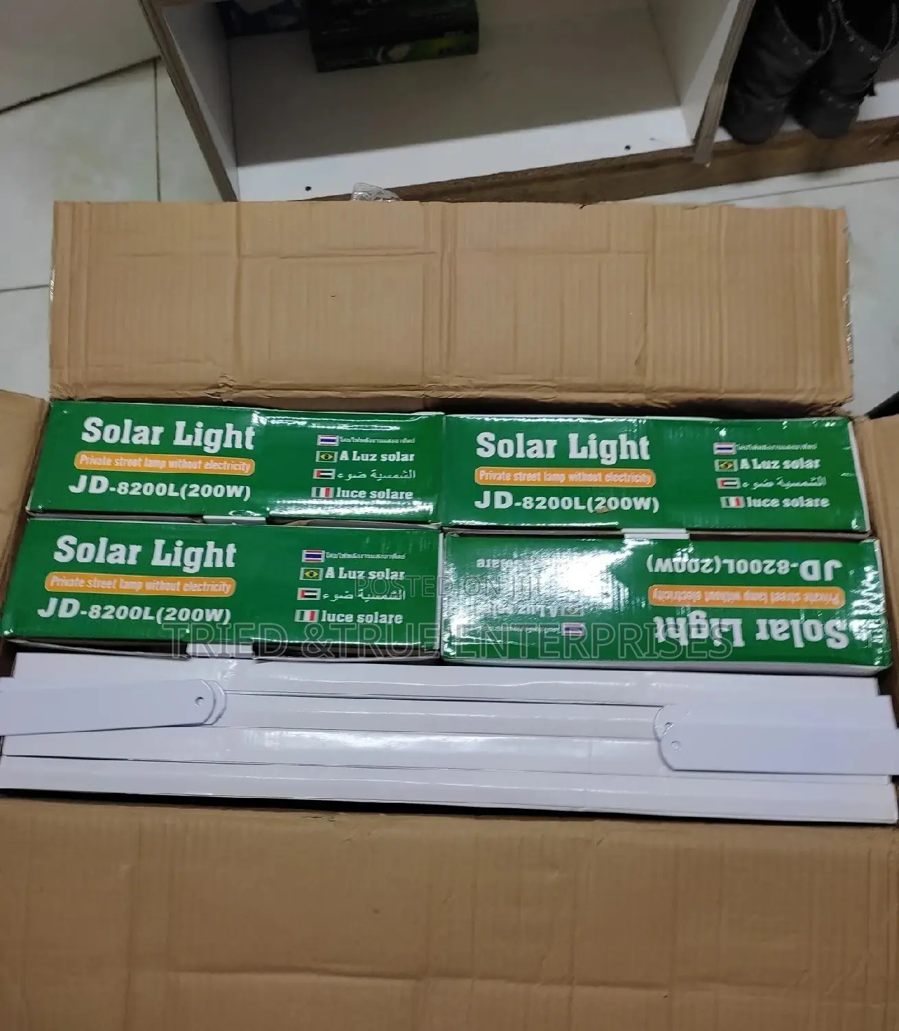 Solar Floodlights 200wts