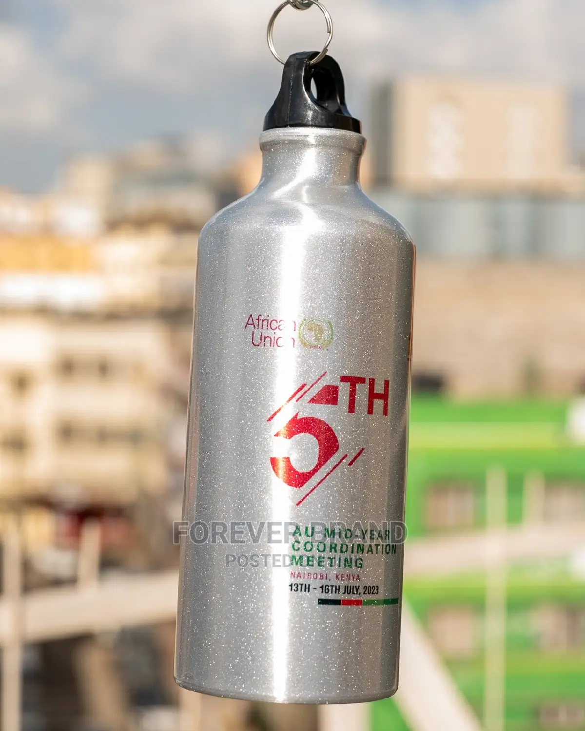 Silver Water Bottle (600ml)