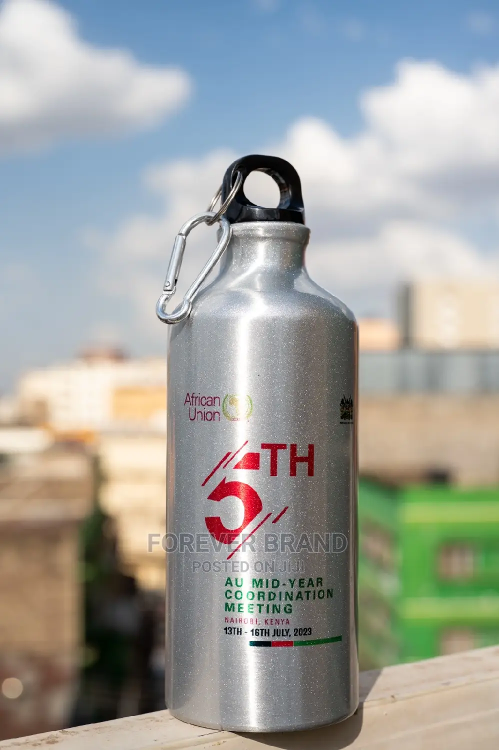 Silver Water Bottle (600ml)