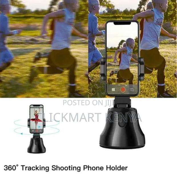 Robot Cameraman Phone Holder 360° Rotating,Face Recognition