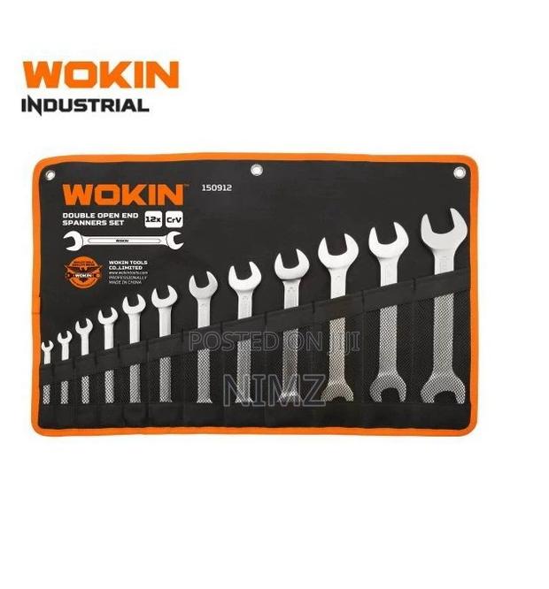 Wokin 12pc Double Open End Spanner Set - main view