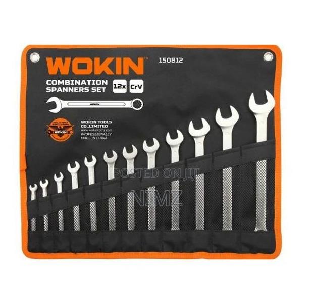 Wokin 12pc Combination Spanner Set - main view